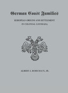 German Coast Families Vol. 1 - click to order from Claitor's